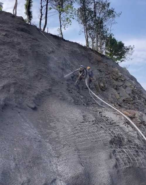 黄山黄山区边坡喷护